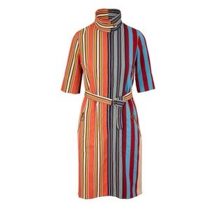 Akris Punto Parasol Dress | Size 8 | Multi-Color